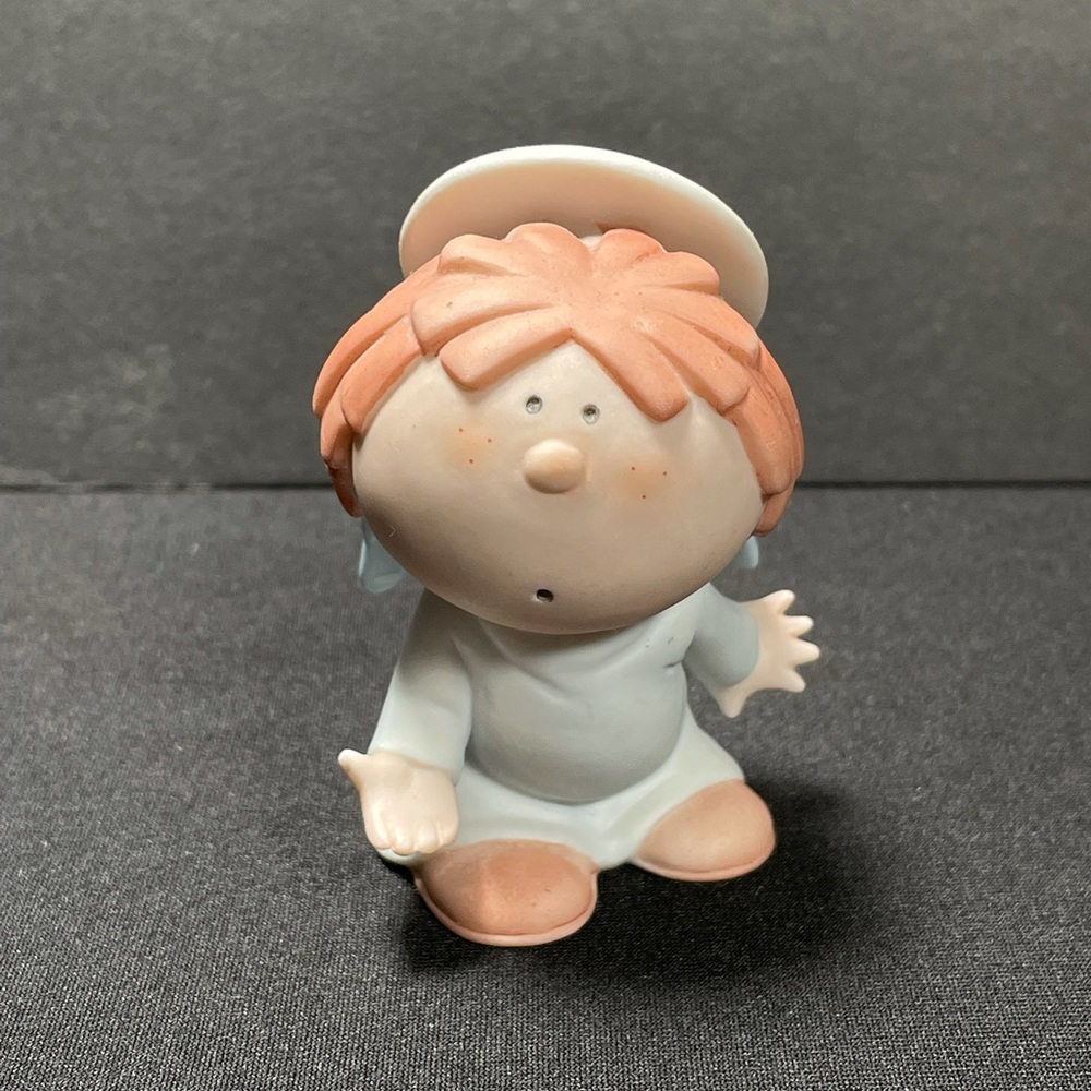 BUMPKINS BOY ANGEL PORCELAIN FIGURE BY FABRIZIO FOR GEORGE GOOD